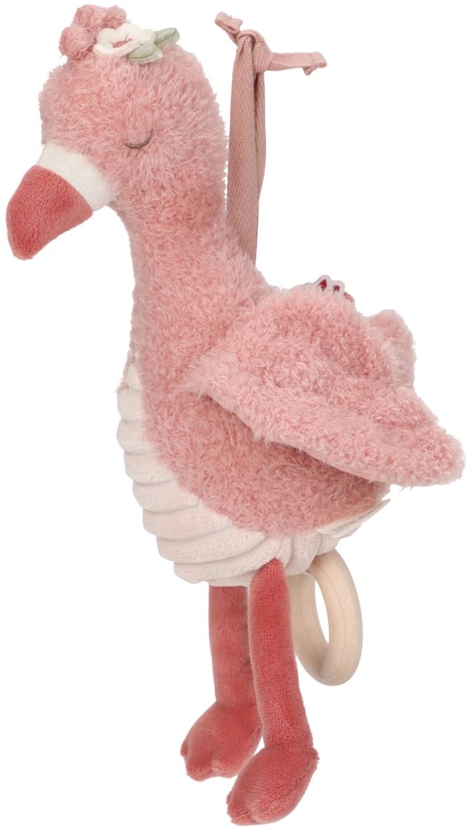 Little dutch safari friends muziekdoosje flamingo