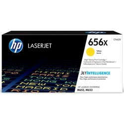 Tonercartridge hp cf462x 656x geel