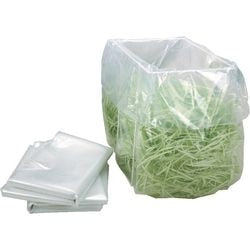 Plastic opvangzakken hsm transparant 25 stuks