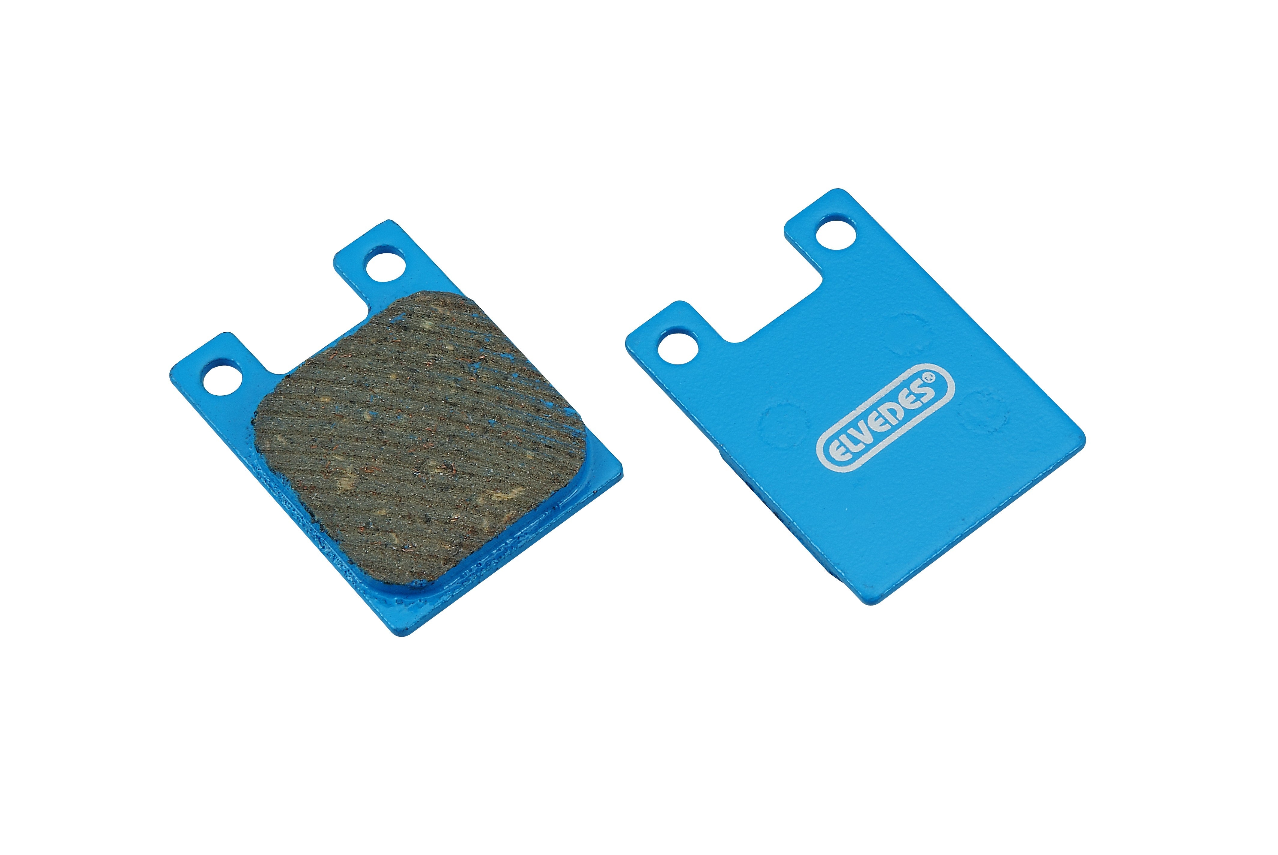Disc brake pad set organic Elvedes Hope 2 Piston and Giant MPH 2000 (1 pair)
