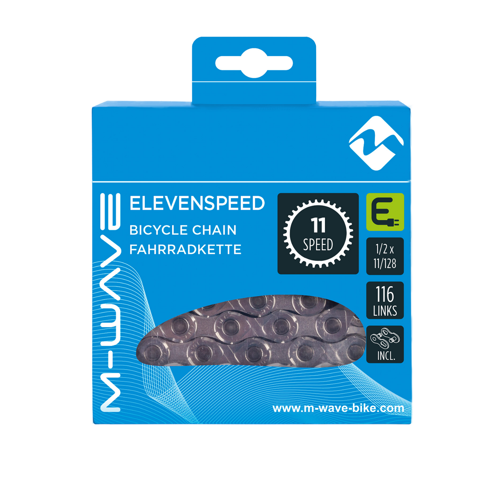 M-Wave M-wave (kmc) ketting e-bike 11 speed 116 schakels zilver
