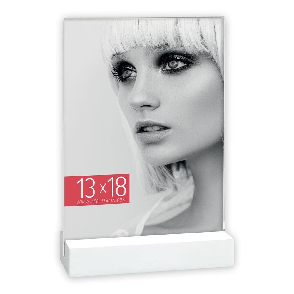Zep fotolijst eq57wh dresda white vertical 13x18 cm