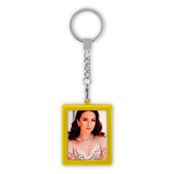 Zep foto sleutelhanger aa9g goud 35x45 mm