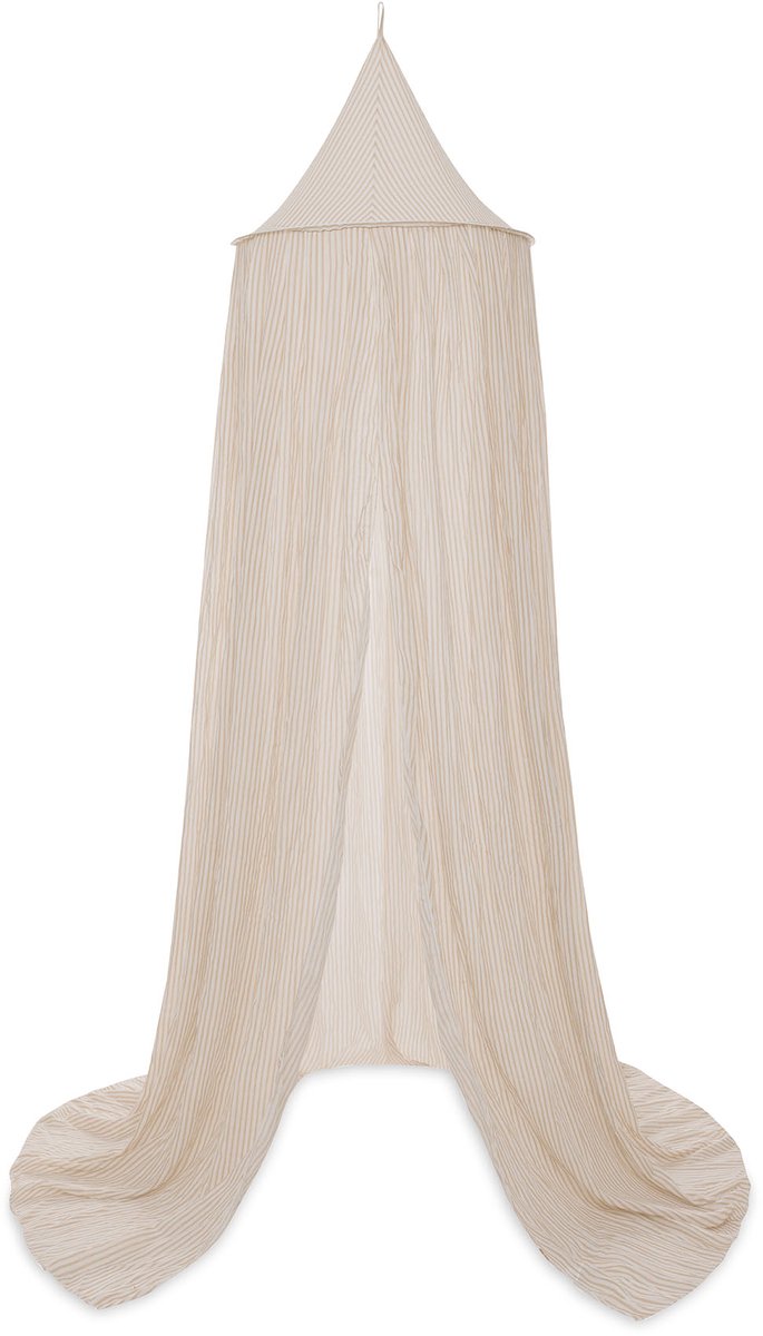 Jollein klamboe 245cm stripe oatmeal hazel