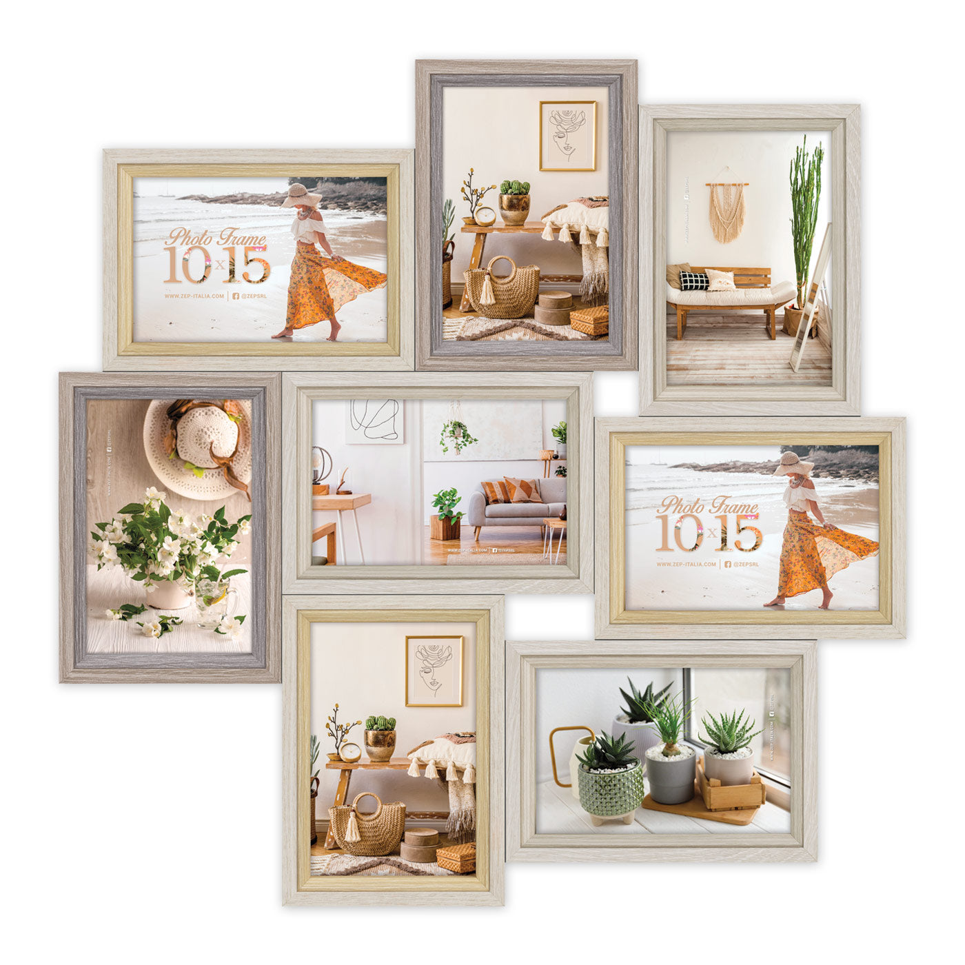 Zep fotolijst vz882 zara 8q 8x 10x15 cm