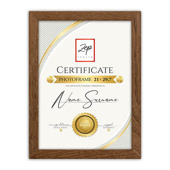 Zep v4729n certificaat bruin 29,7x42 cm