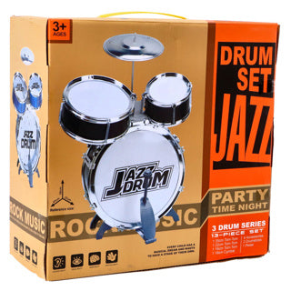 Drumstel met stoel rockmuziek