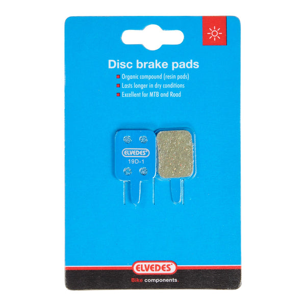 Schijfremblokset Elvedes organisch Assess mechanisch (1 paar)