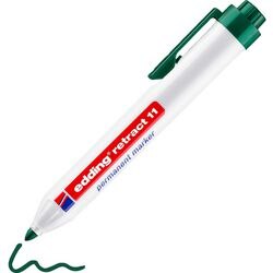 Permanent marker edding met drukknop 11 1,5-3mm groen
