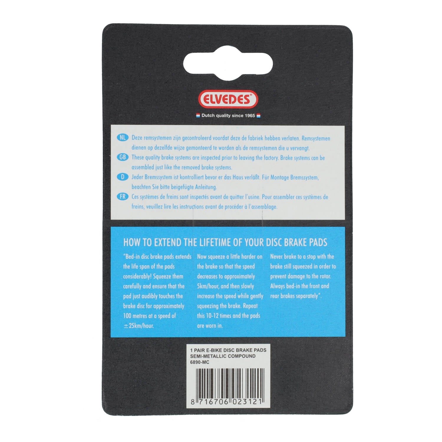 Disc Brake Pad Set Metallic Carbon Avid XX X0