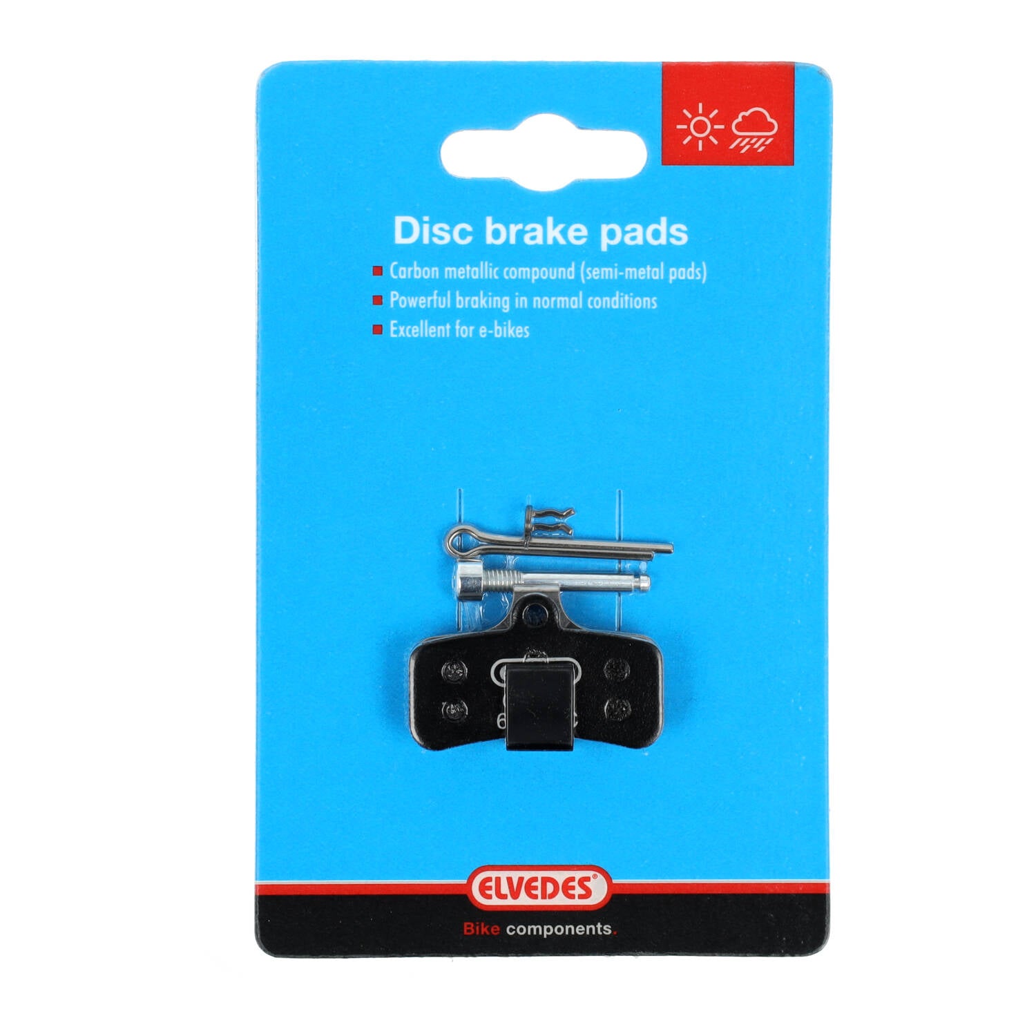 Elvedes schijfremblokset 6915mc 5mm