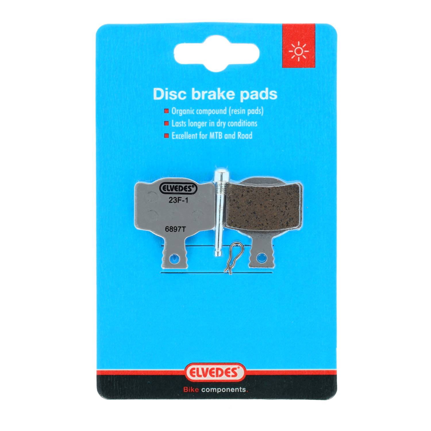 Elvedes cable systems bv disc brake pads Elvedes Magura | 6897t | grey