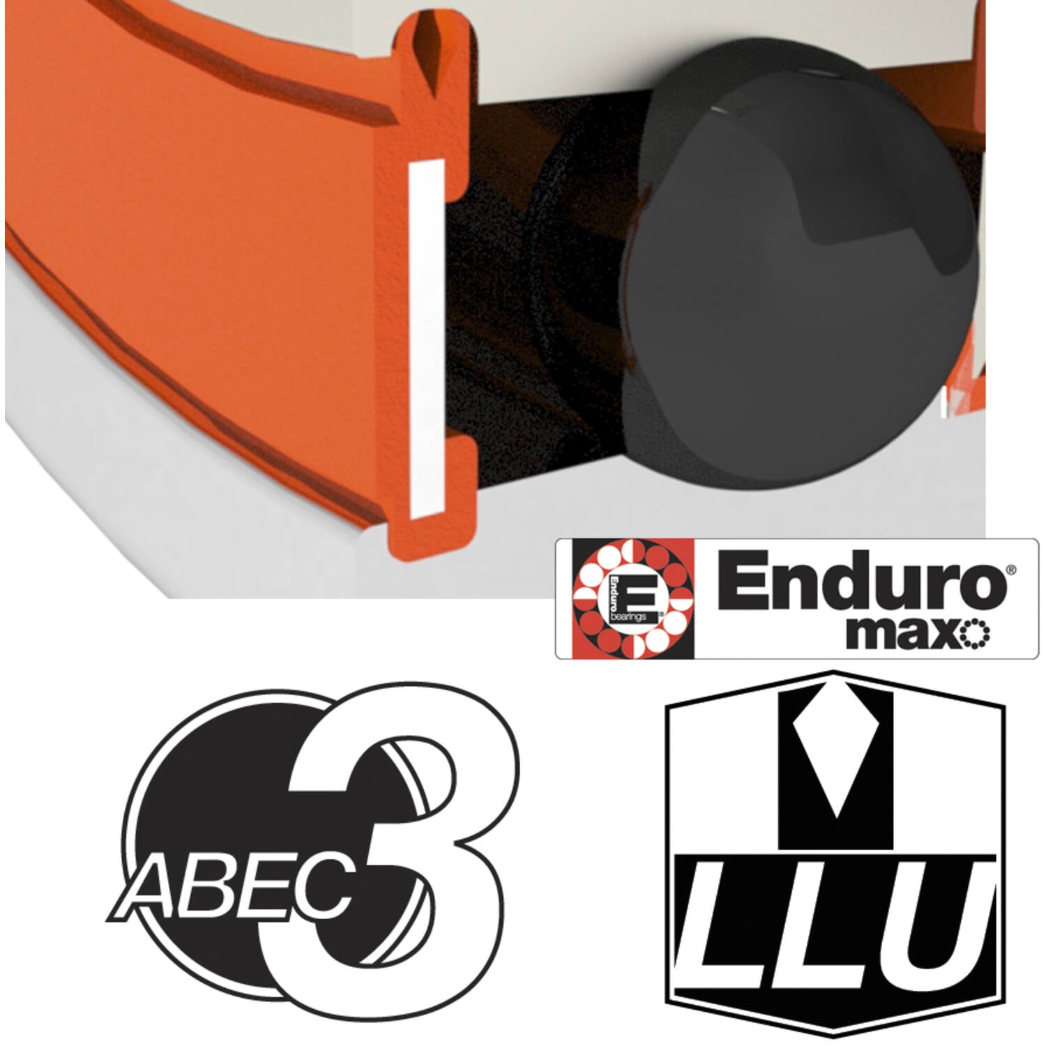 Enduro Lager 688 llu 8x16x5 abec 3 max