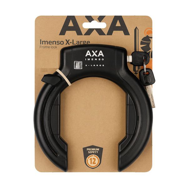 Axa ringslot imenso x-large zwart (kaart) art2