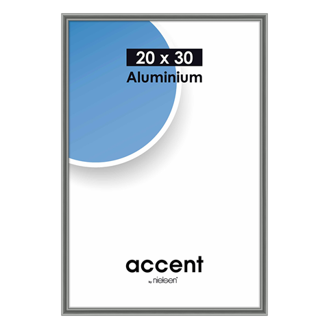 Nielsen design nielsen fotolijst 53525 accent staalgrijs 20x30 cm