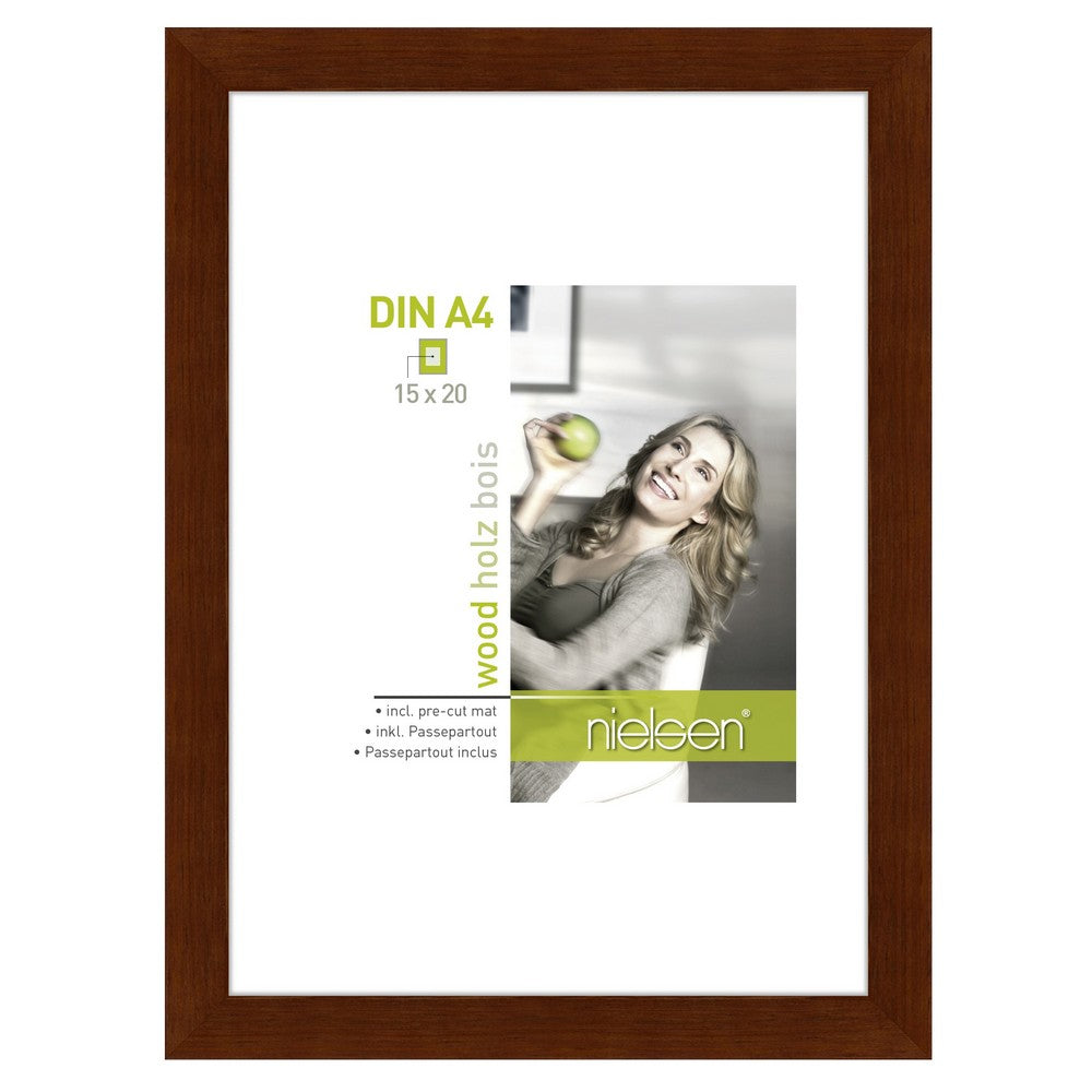Nielsen design nielsen fotolijst 8988049 apollon wenge 21x29,7 cm