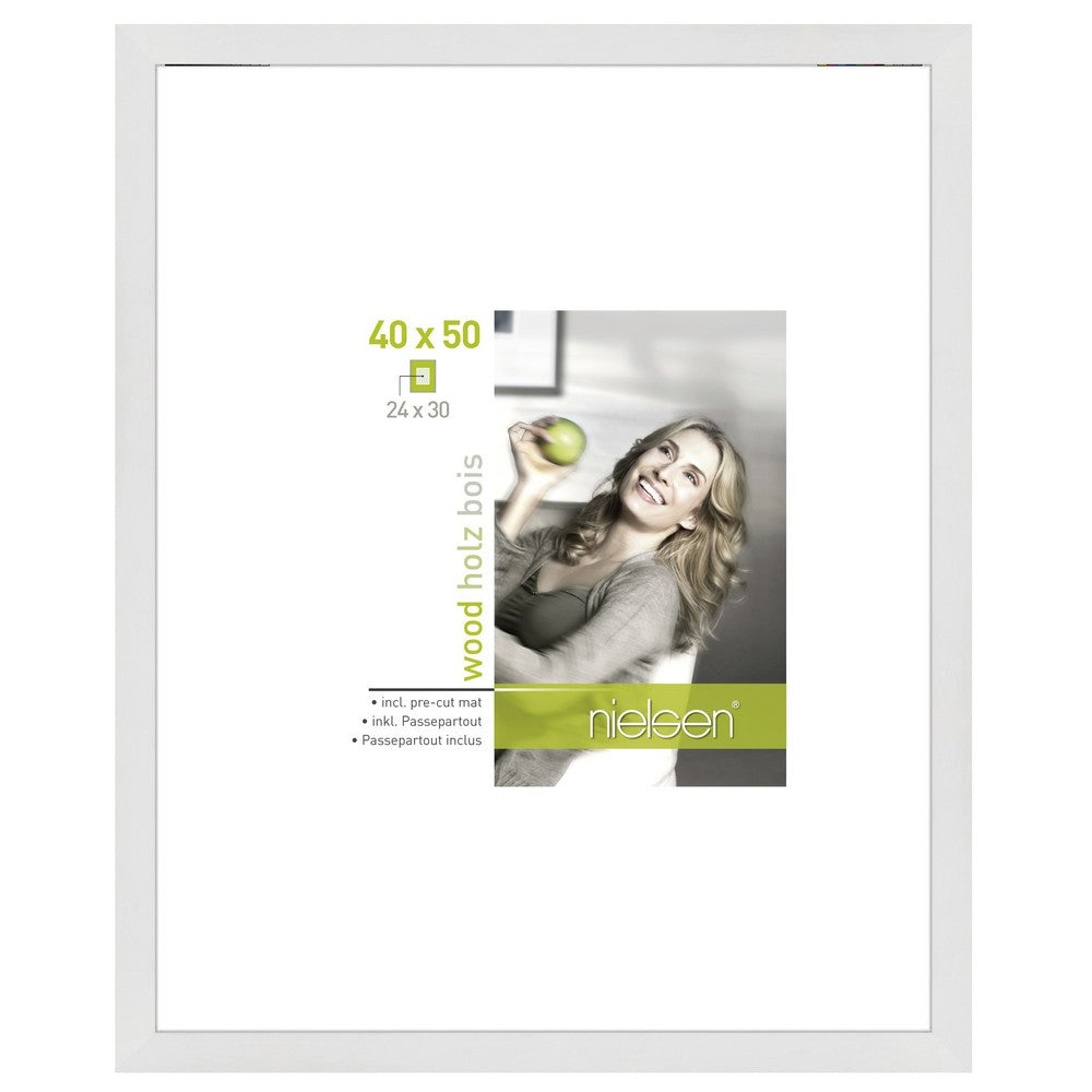 Nielsen design nielsen fotolijst 8988025 apollon zilver 40x50 cm