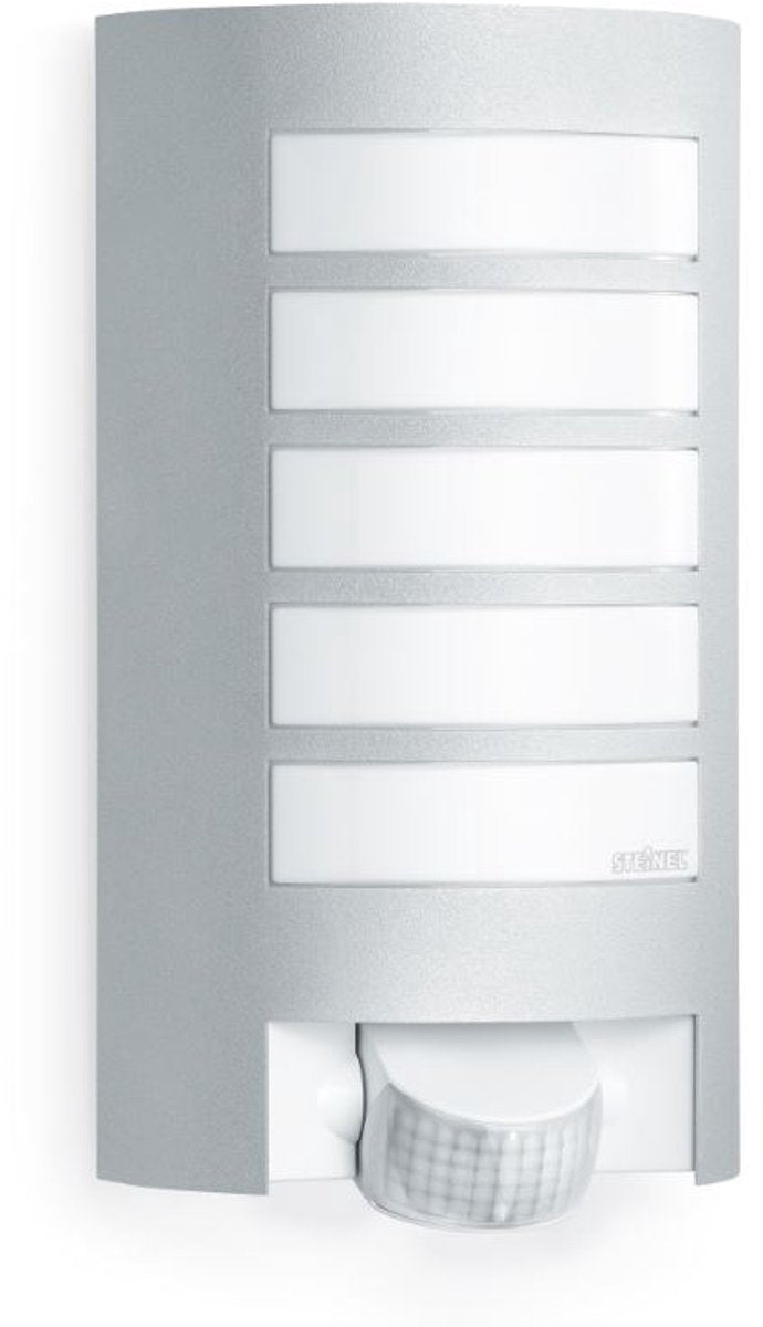 Steinel l12 design - led buitenlamp - bewegingsmelder - e27 - zilver