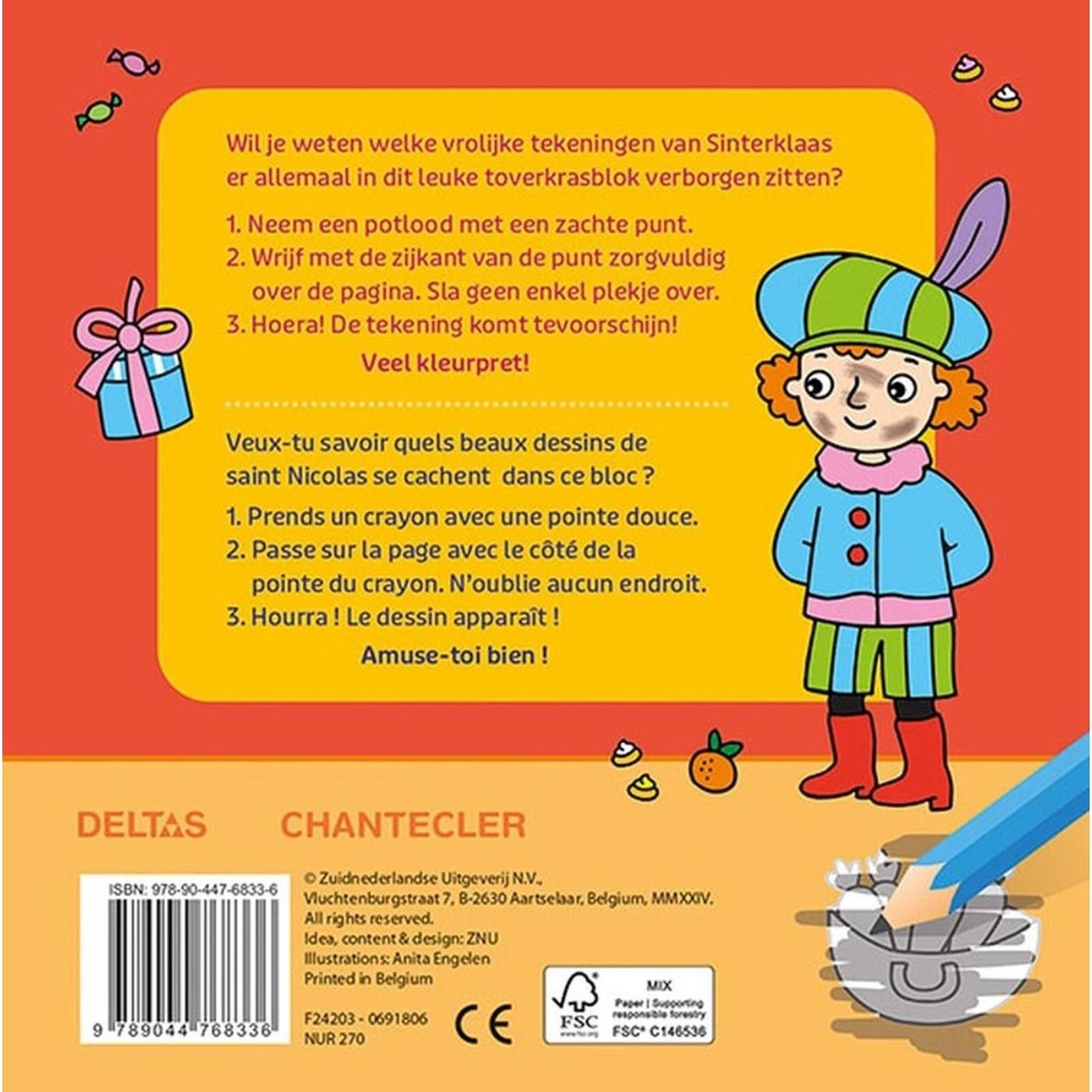 Deltas sinterklaas super magic toverkrasblok