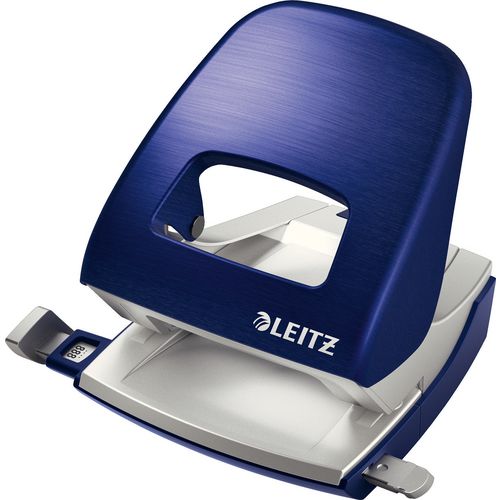 Perforator leitz style new nexxt titanium blauw 2-gaats 30 vel