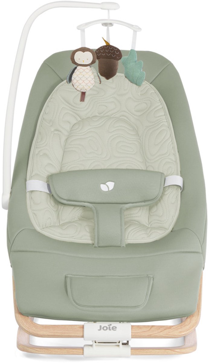 Joie wipstoel dreamer strata mist wood