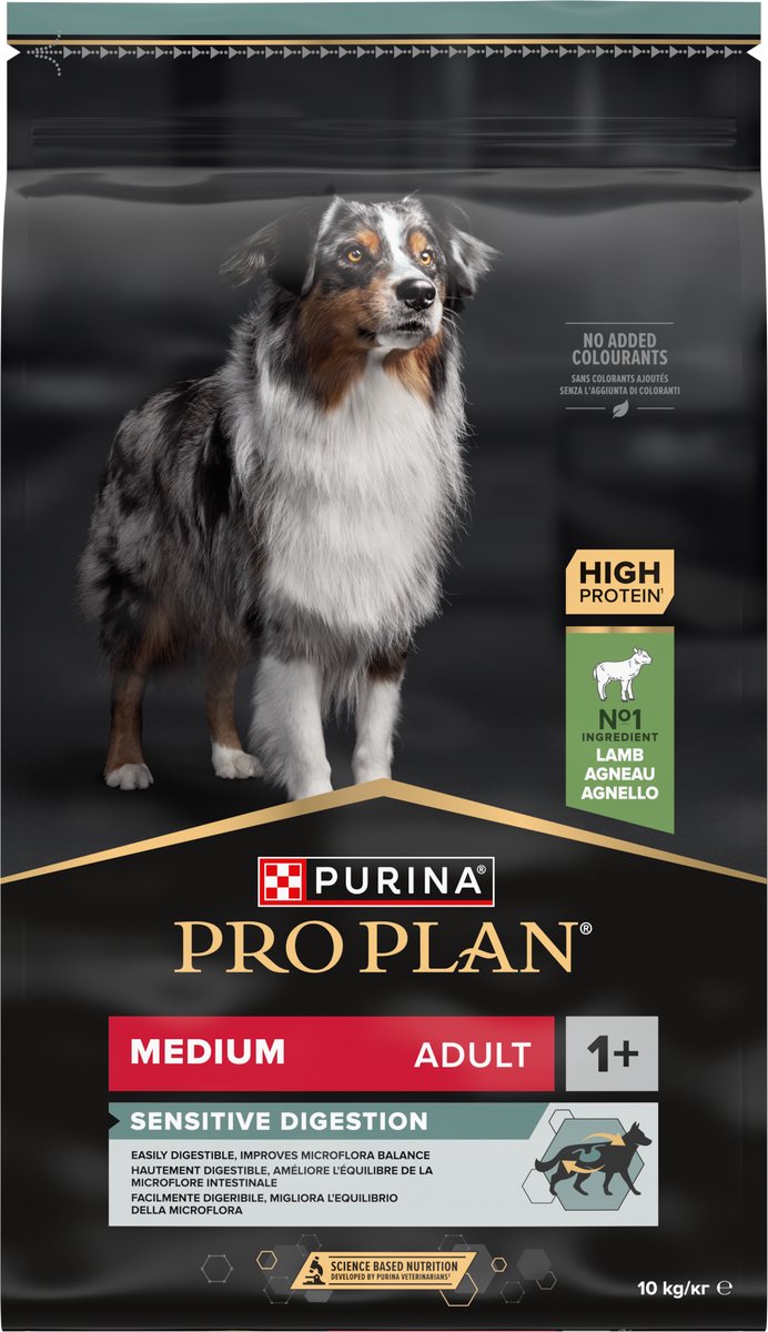Purina ® pro plan® sensitive digestion medium adult - hondenvoer droogvoer - lam - 10 kg