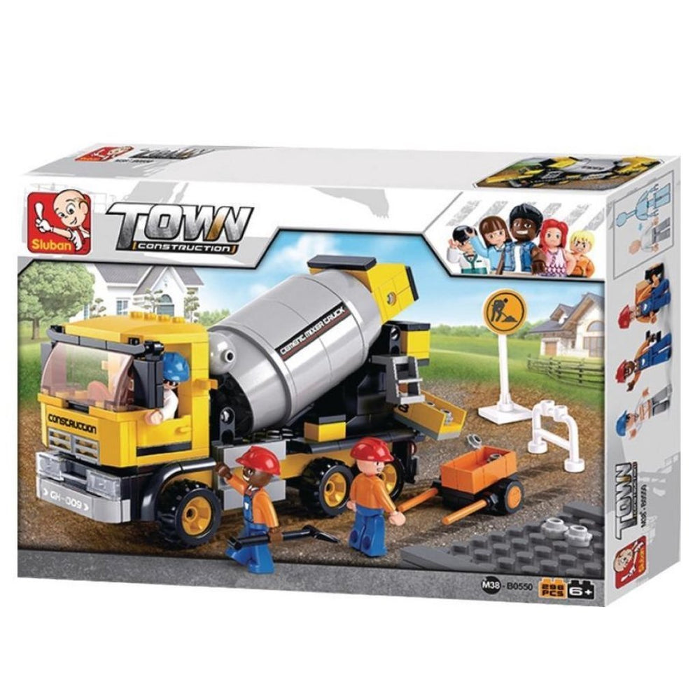 Sluban Town bouw cementwagen