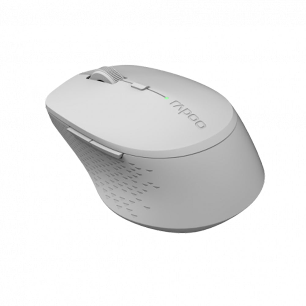 Rapoo muis mm licht grijs m300