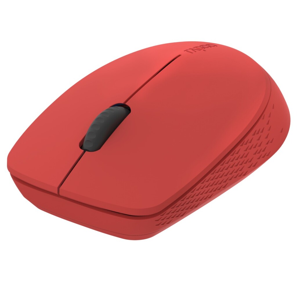 Rapoo m100 silent stille multimodus draadloze optische muis rood