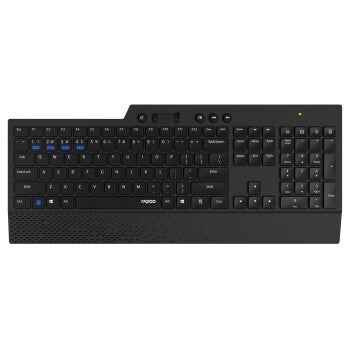 Rapoo 8200t multimodus draadloze desktop combo set zwart qwerty us