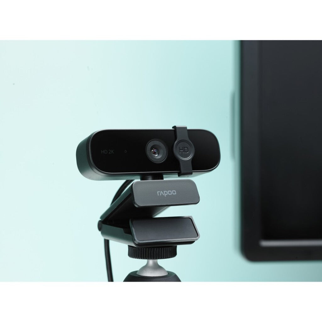 Rapoo xw2k full hd 2k webcam zwart