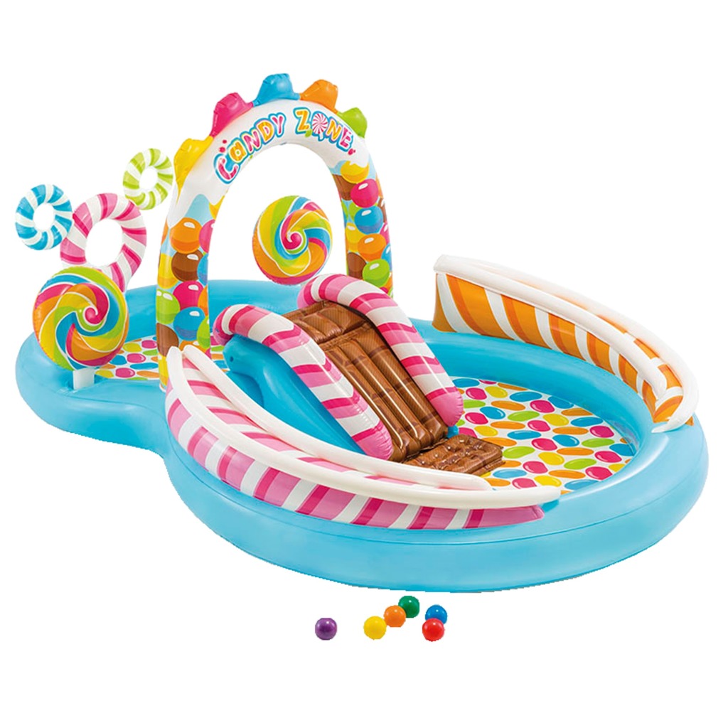 Intex 57149np candy kinderzwembad 295x191x130 cm