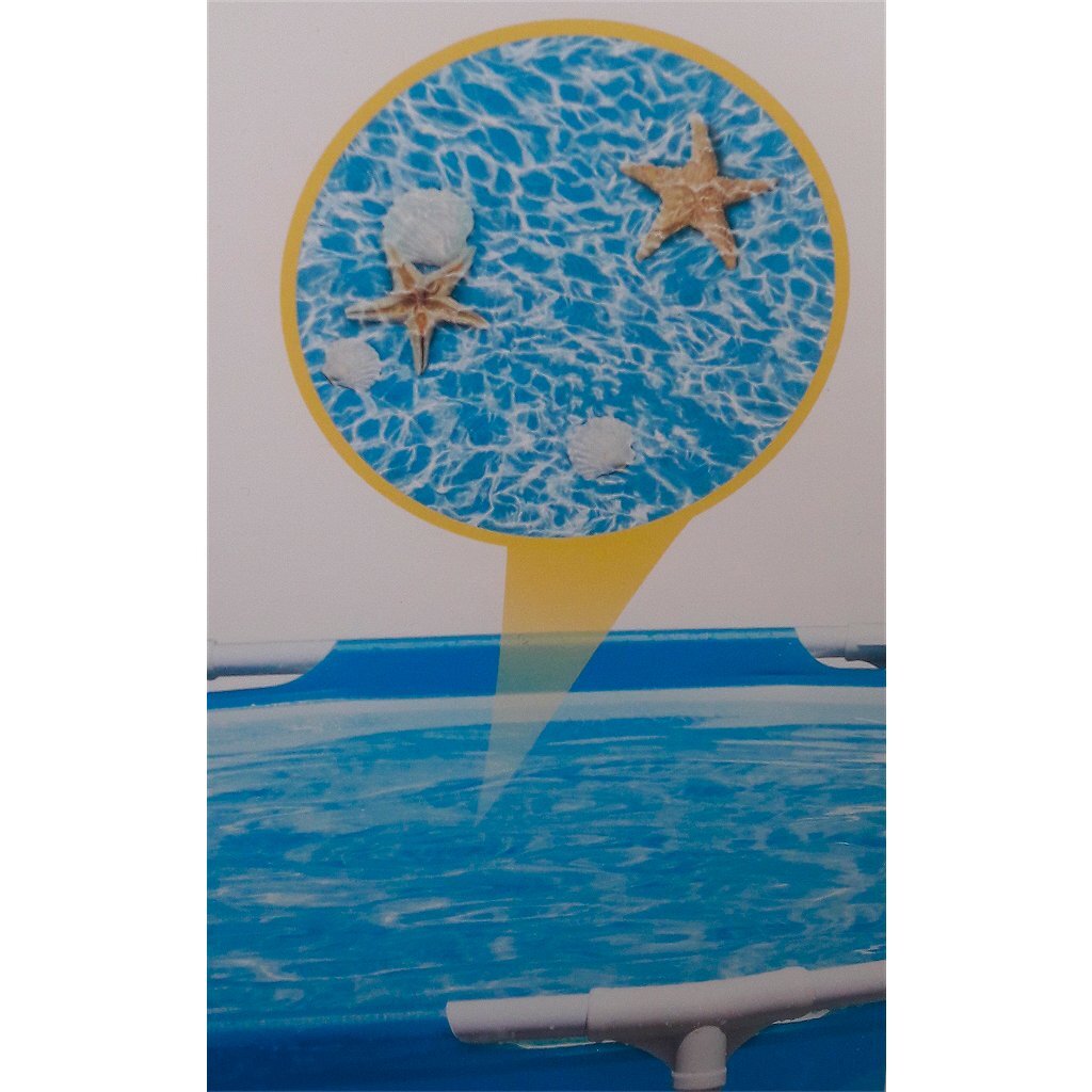 Intex 28206np beachside metalen frame zwembad 305x76 cm zonder filterpomp