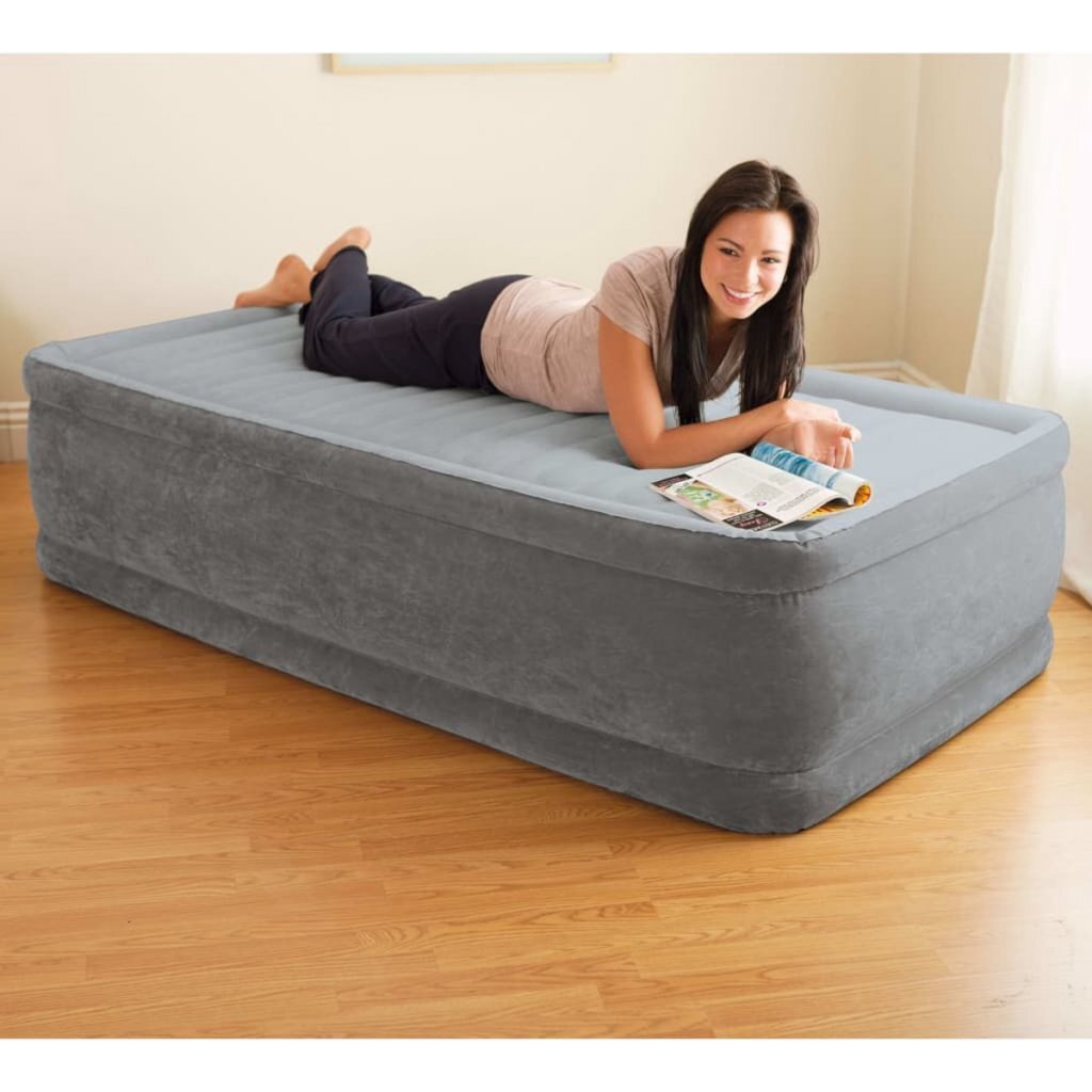 Intex Comfort Plush Verhoogd luchtbed - eenpersoons