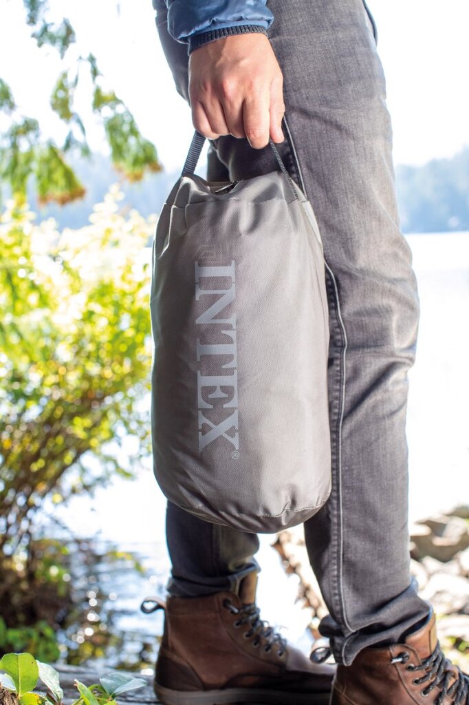 Intex 64098np truaire kampeerluchtbed 191x71x11 cm