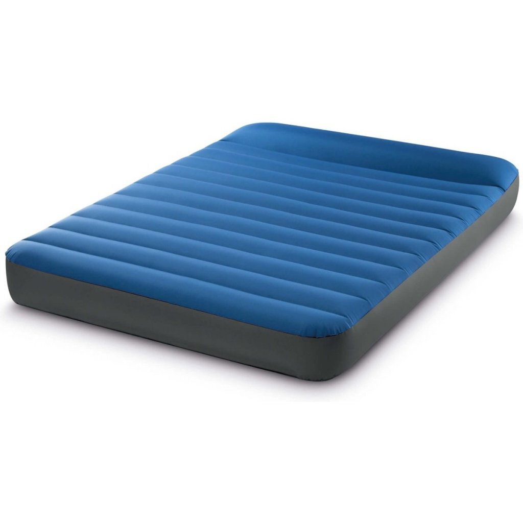 Intex 64012 truaire twin dura-beam campingmatras met quickfill usb150 luchtpomp 191x137x22 cm