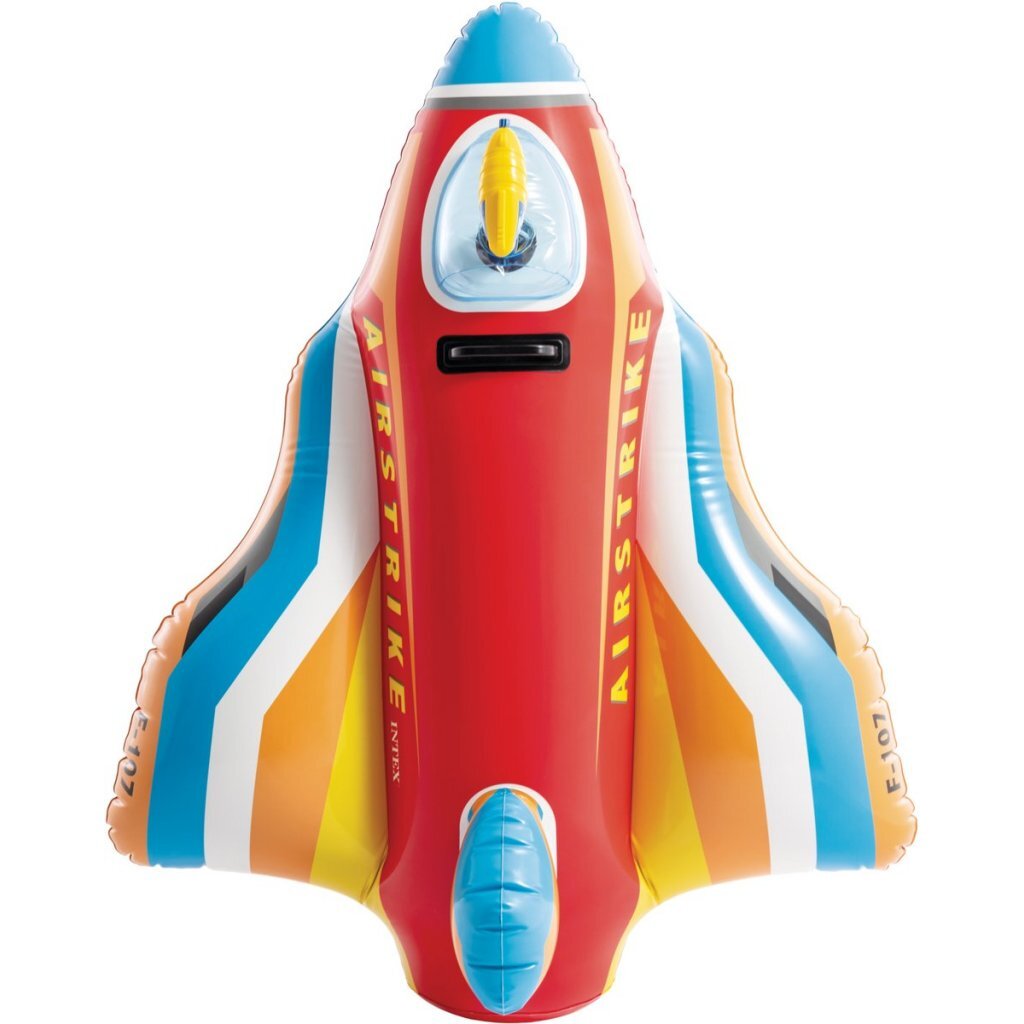 Intex 57531nk jet fighter ride-on assorti
