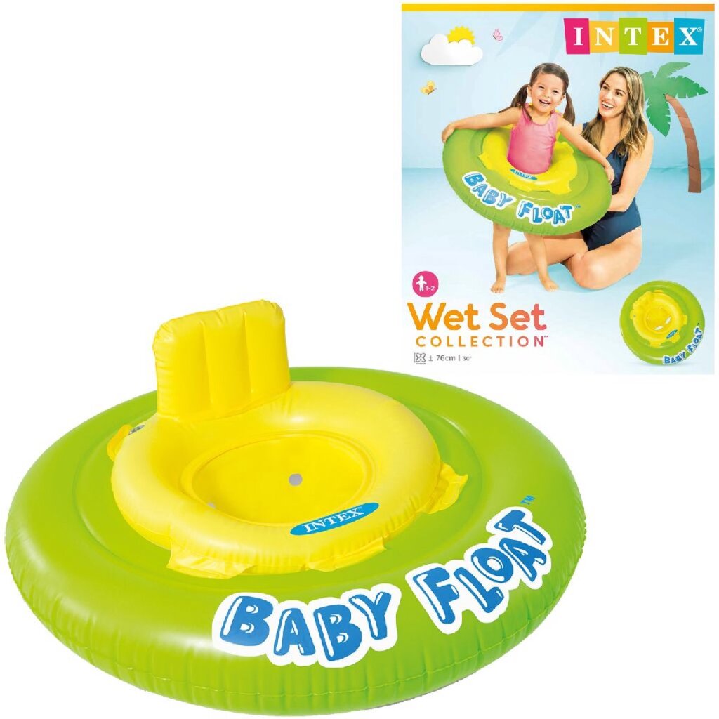 Intex - Babyzwemband met zitje Ø 76 cm