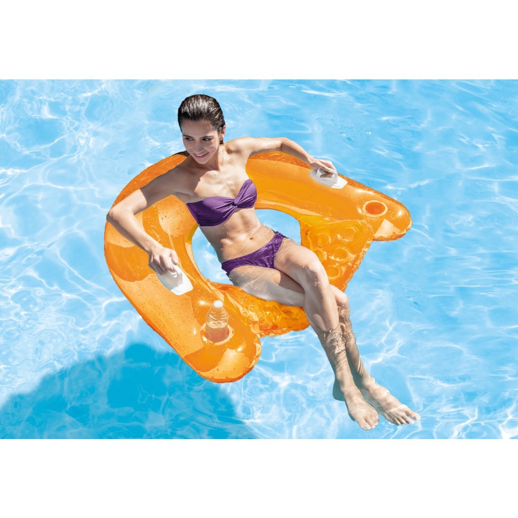 Intex 58859eu wetset collectie sit #039;n float opblaasbare drijfstoel verschillende kleuren