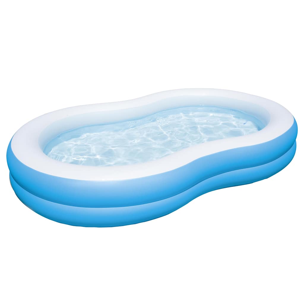 Bestway familiezwembad grote lagune 262x157x46 cm