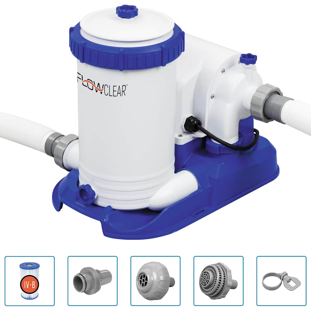 Bestway zwembadfilterpomp flowclear 9463 lu