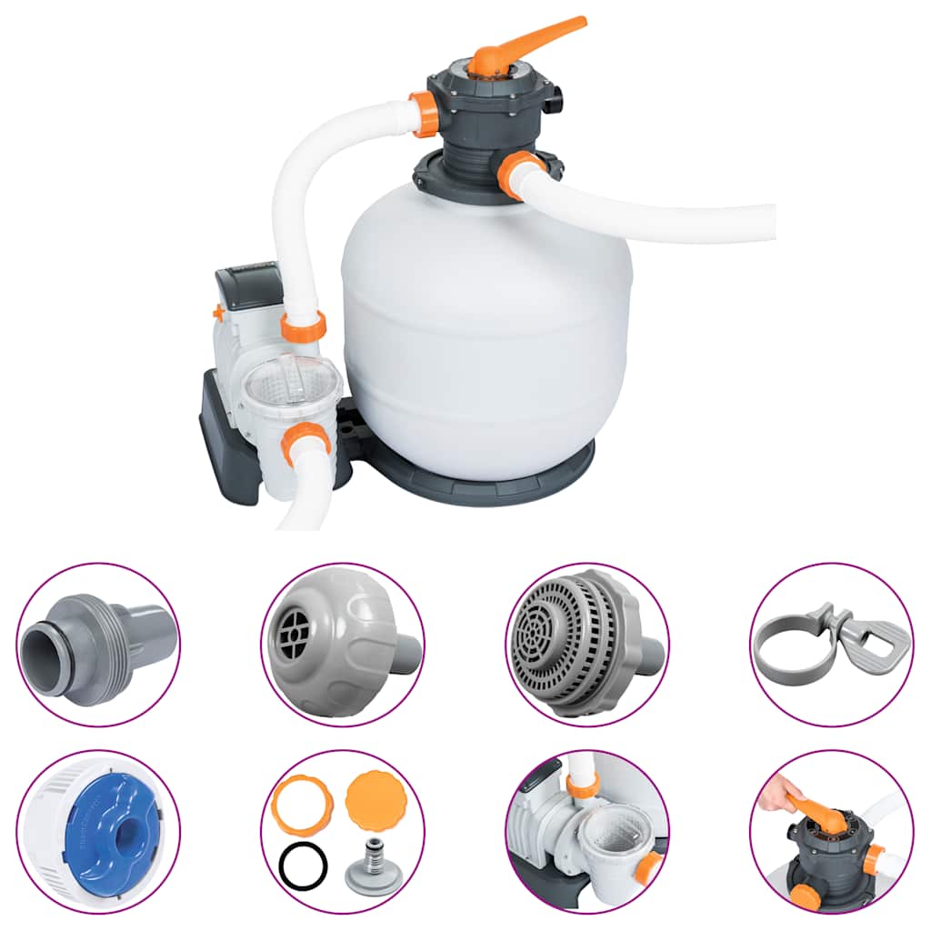 Bestway zandfilterpomp flowclear 8327 lu