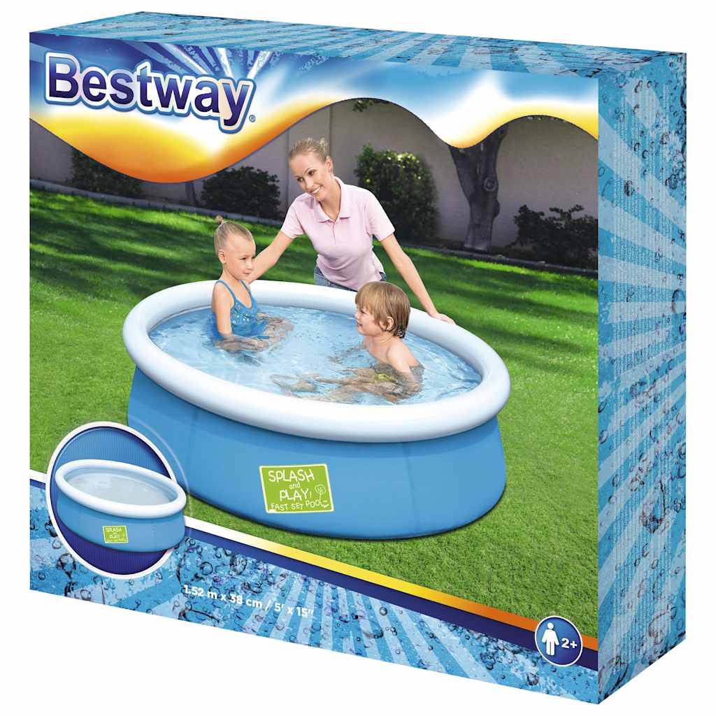 Bestway zwembad fastset 152x38cm my first fastset pool