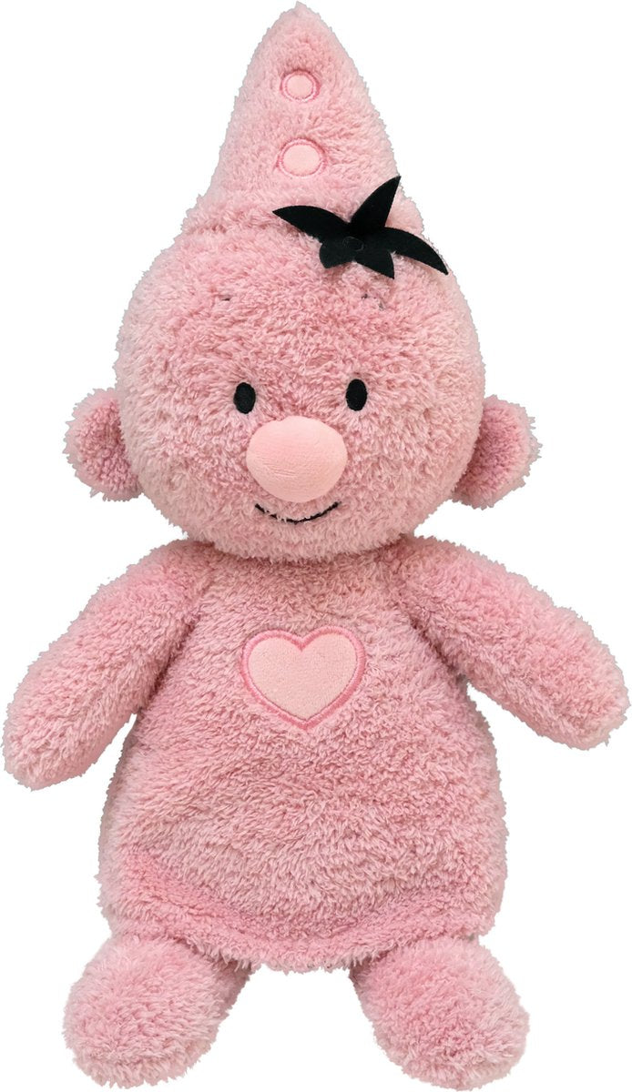 Studio 100 bumba knuffel pluizig pluche - roze, 35cm