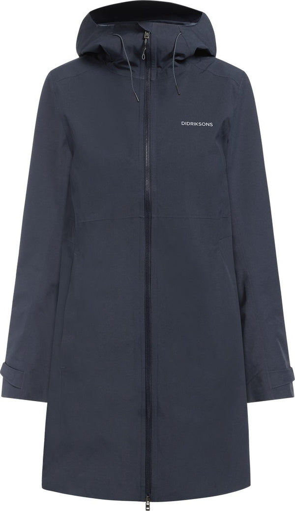 Didriksons bea wns parka 6 dames outdoorjas - dark night blue