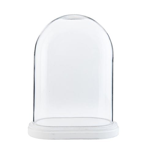Clayre eef stolp 6gl1764 transparant 26x15x33 cm
