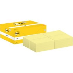 Zelfklevende notes post-it 76 x 127 mm geel 20 stuks