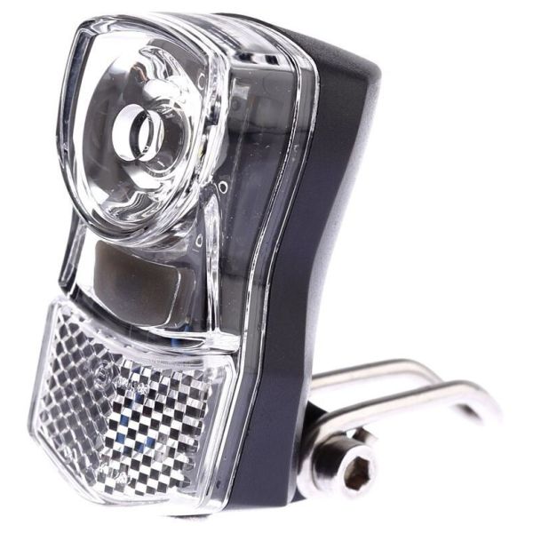 IkziLight koplamp Little 1x1W LED, chroom, met beugel (Werkplaatsverpakking)