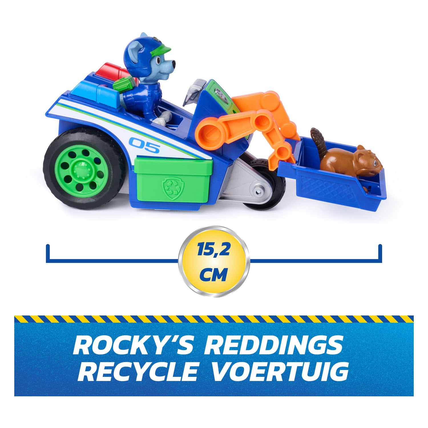 Paw patrol search rescue vehicle rocky | 2 stuks