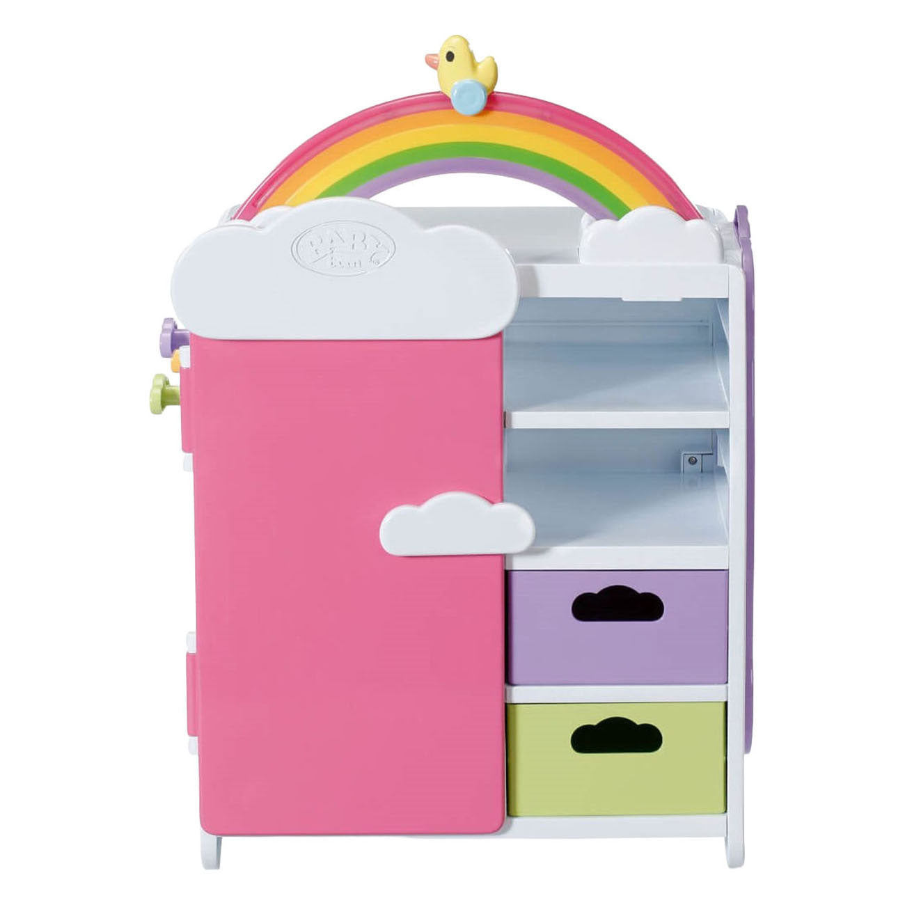 Baby born regenboogkledingkast